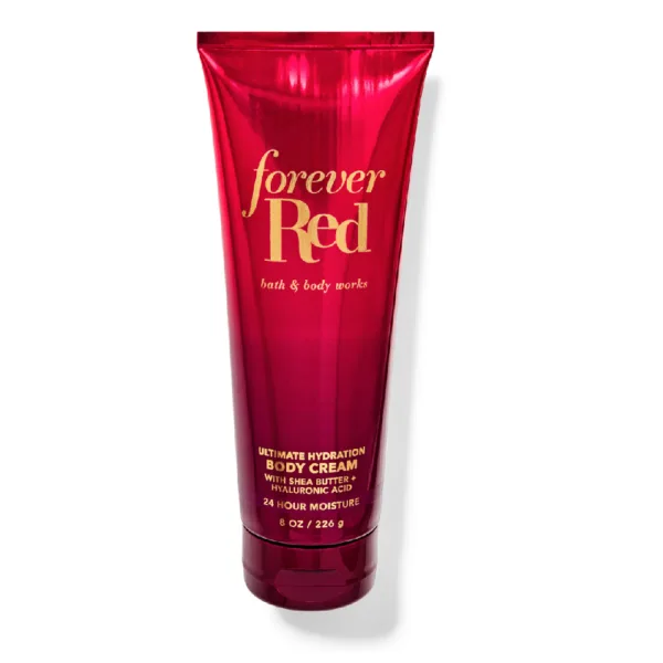 Bath and Body Works – Creme hidratante Forever Red 226g