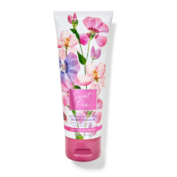 Bath and Body Works – Creme hidratante Sweet Pea 226g