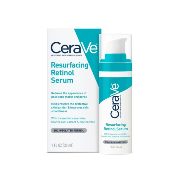 CeraVe - Serum de Retinol suavizador da textura da pele inclusive marcas de Acne 30ml