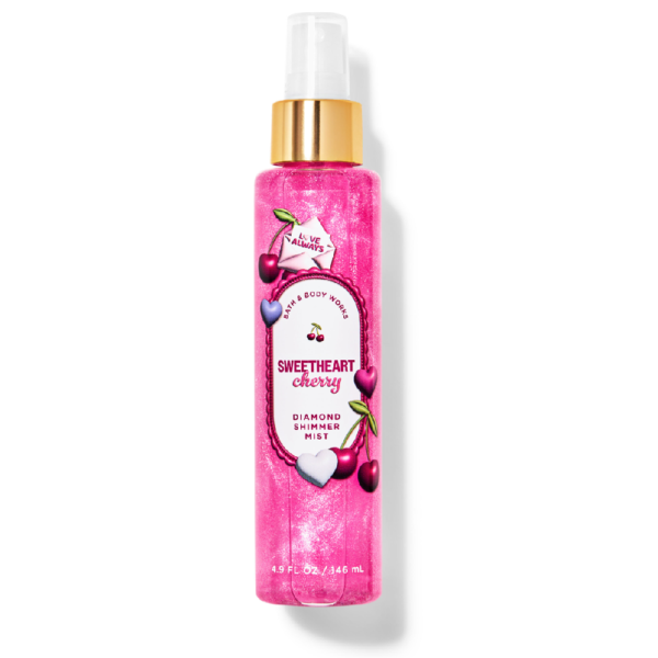 Bath and Body Works –Shimmer Mist Sweetheart Cherry 145ml