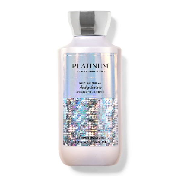 Bath and Body Works – Loção hidratante Platinum 236ml