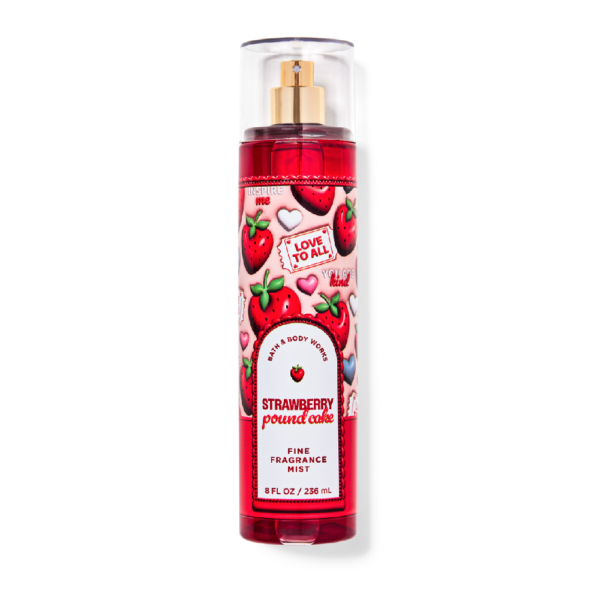 Bath and Body Works – Fragrance Mist Strawberry Pound Cake 236ml