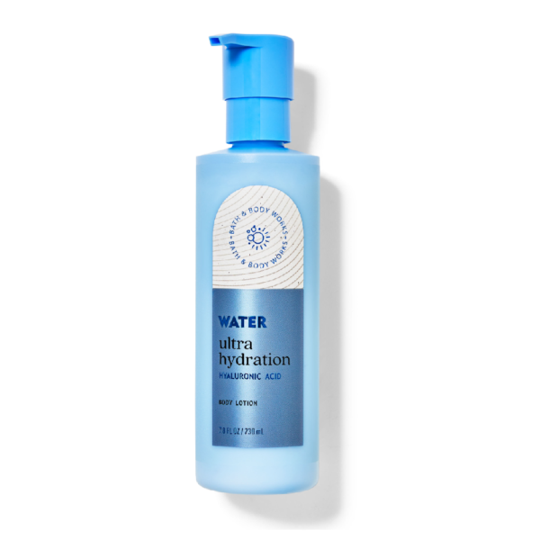 Bath and Body Works – Loção hidratante Water com ácido hialurônico 230ml